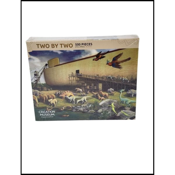 Creation Museum Noah's Ark "Two by Two" Genesis 7:2-3 Puzzle 500 Piece