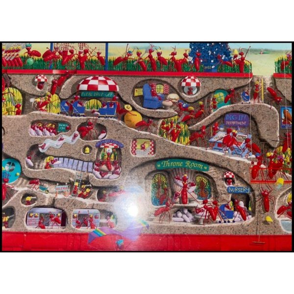 2000 Springbok "The Ant Ranch" Panoramic 500 Piece Puzzle