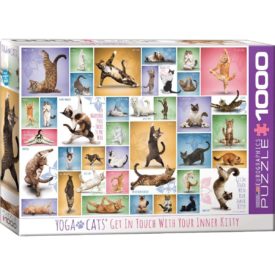 Eurographics "Yoga Cats" 1000 Piece Puzzle