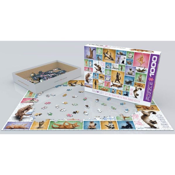 Eurographics "Yoga Cats" 1000 Piece Puzzle
