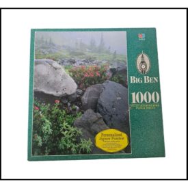 Vintage 1998 MB Big Ben "Paradise Park, Washington" 1000 Piece Puzzle