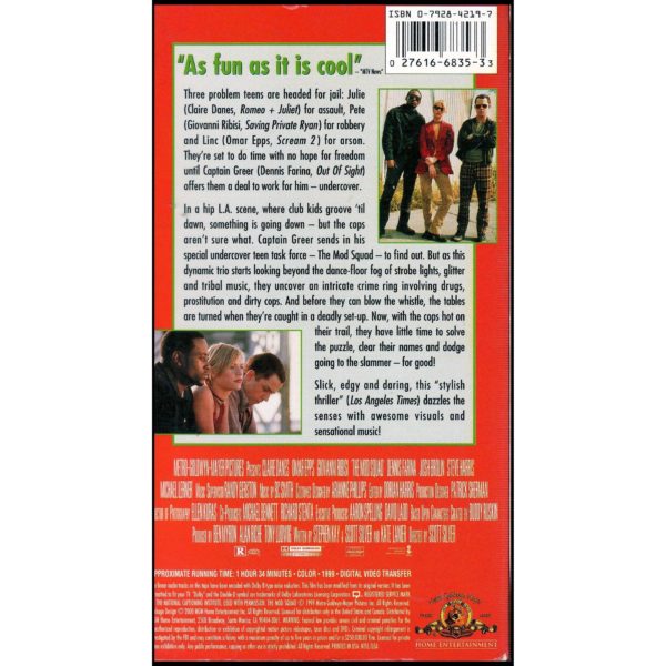 The Mod Squad (VHS Tape)