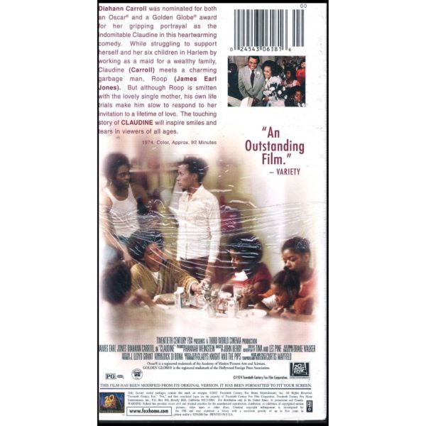 Claudine (VHS Tape)