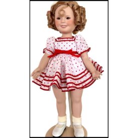 Dolls of the Silver Screen Shirley Temple "Stand Up and Cheer" Porcelain Doll 14" Danbury Mint