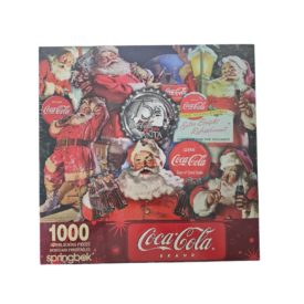 2006 Springbok Coca-Cola Santa "Tis The Season" 1000 Piece Jigsaw Puzzle 75th Anniversary